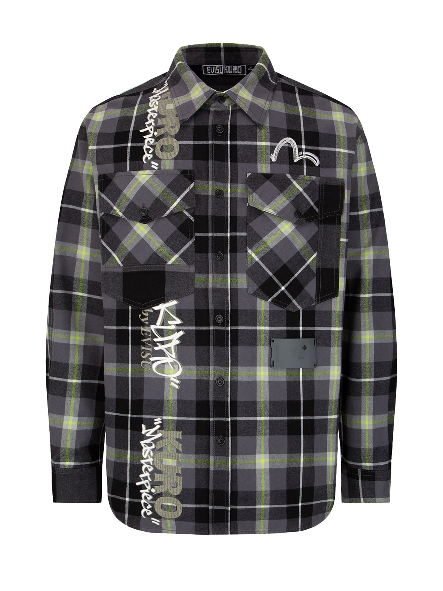 Men's Contrast Pockets Plaid Flannel Shirt - Soft & Warm Button-Up for Casual Wear, Outdoor Activities & Layering in Fall/Winter