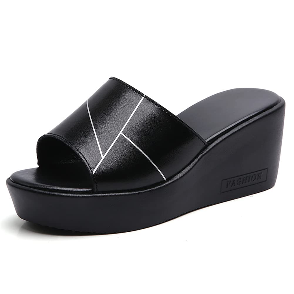 Women's Casual Platform Sandals with Wedge Heel - Summer Beach Shoes for Walking, Travel & Outdoor Activities