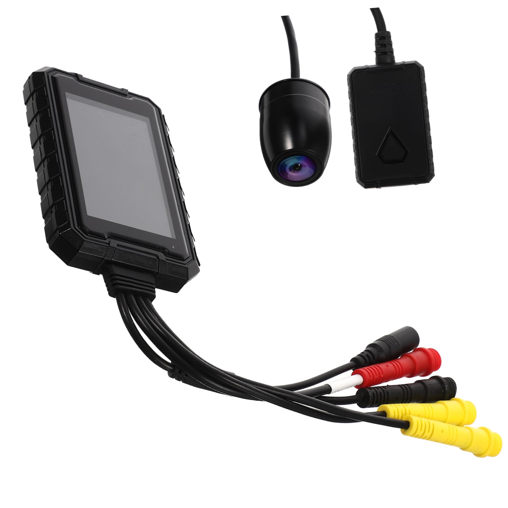 Gadpiparty 3 Inch Waterproof Motorcycle Dash Cam with Night Vision - Dual Front & Rear Lens for Bike Accessories - Perfect for Road Trips, Commuting & Adventure Riding