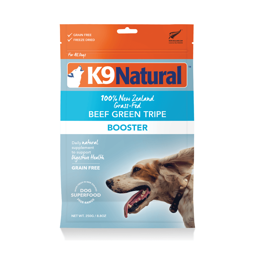 K9 NATURAL Freeze-Dried Beef Green Tripe Dog Food - High Protein Raw Diet for Dogs, Puppies & Senior Pets - Perfect for Training Treats, Meal Toppers & Raw Feeding