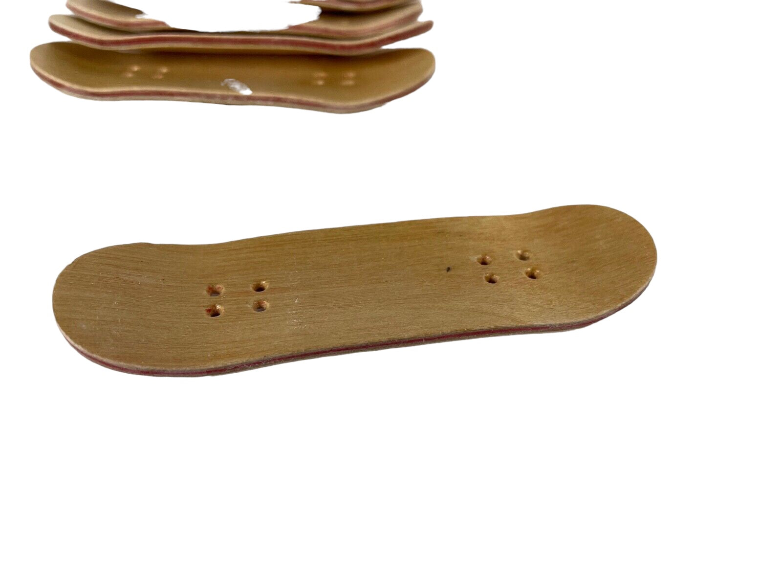 Premium Wooden Fingerboard Tech Deck Skateboard - Natural Wood Grain, No Stains - Set of 10 - Perfect for Skateboarding Tricks, Collecting & DIY Projects