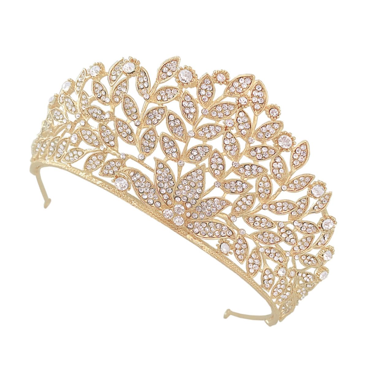 Balacoo 2-Piece Baroque Bridal Crown Set - Elegant Rhinestone Wedding Headpiece for Bride & Bridesmaids | Perfect for Prom, Quinceañera & Royal-Themed Events