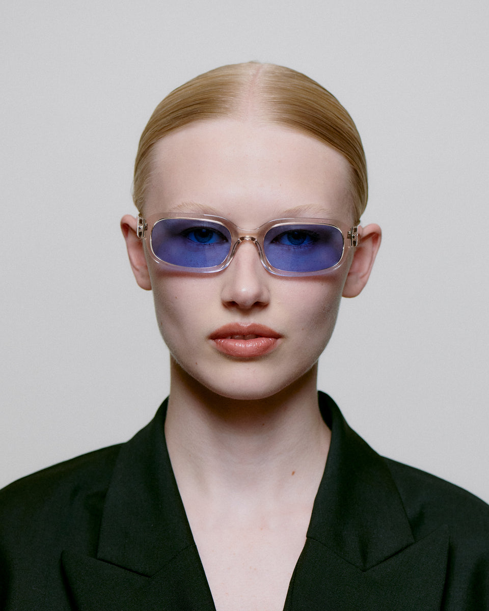 A. Kjaerbede Champagne Sunglasses - Stylish UV Protection Shades for Women & Men - Perfect for Beach, Driving & Outdoor Activities