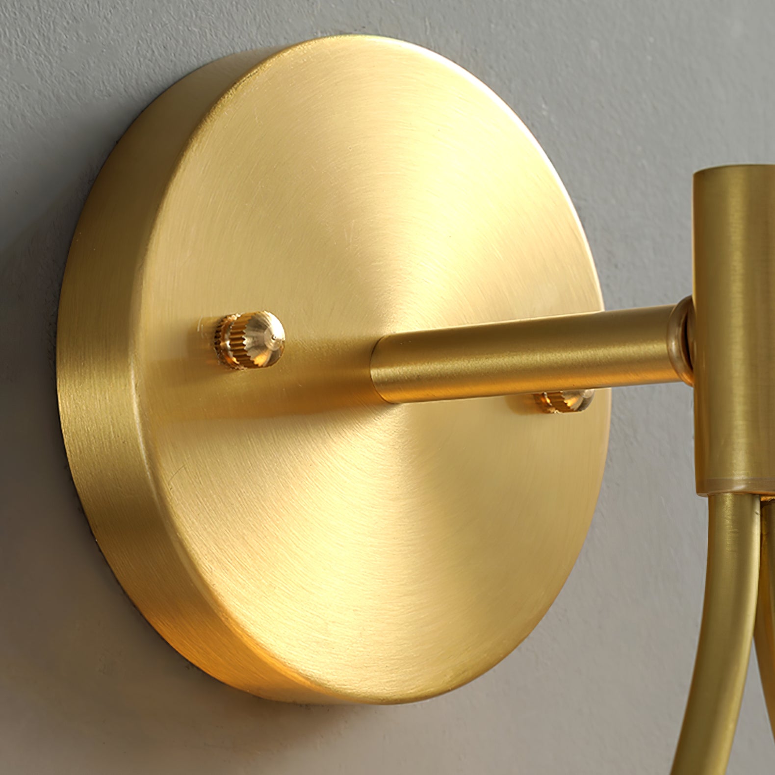 Vintage Brass Vanity Wall Lamp - Elegant Sconce Lighting for Bathroom, Bedroom & Dressing Room - Perfect for Makeup, Reading & Ambient Lighting