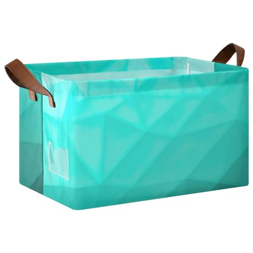 Turquoise Gradient Geometric