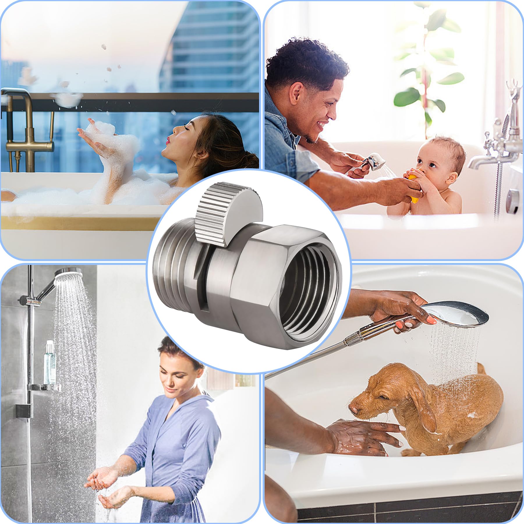 Premium Brass Shower Flow Control Valve - G1/2