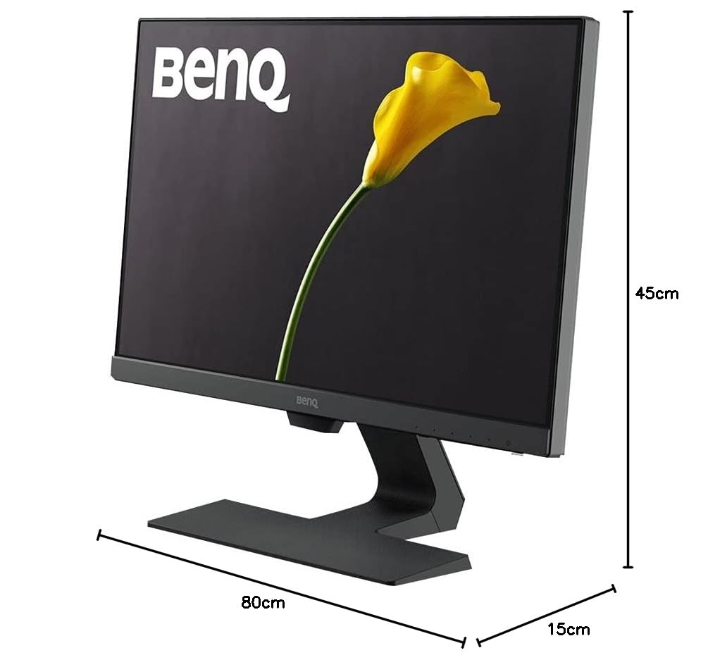 BenQ GW2280 22 Inch Full HD 1080p Eye-Care Monitor with Anti-Glare Screen, Dual HDMI Ports & Brightness Intelligence Sensor - Ideal for Home Office, Gaming & Study (Black)
