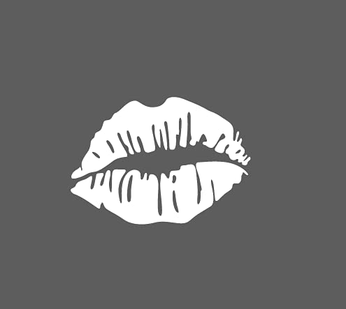 Kiss #2 Lips Beso Kissing Mouth Hot Sexy Decal Sticker for Car, Truck, SUV, Laptop, Computer (6