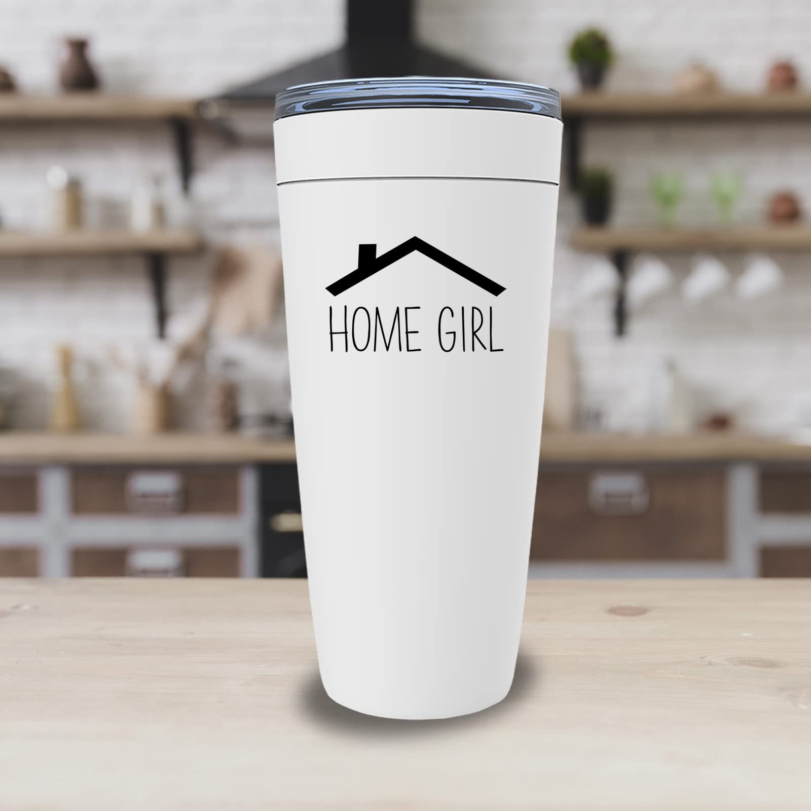 Realtor White Edition Viking Tumbler 20oz - Insulated Stainless Steel Cup for Real Estate Agents, Brokers & Homeowners - Perfect for Client Gifts, Office Use & Property Showings