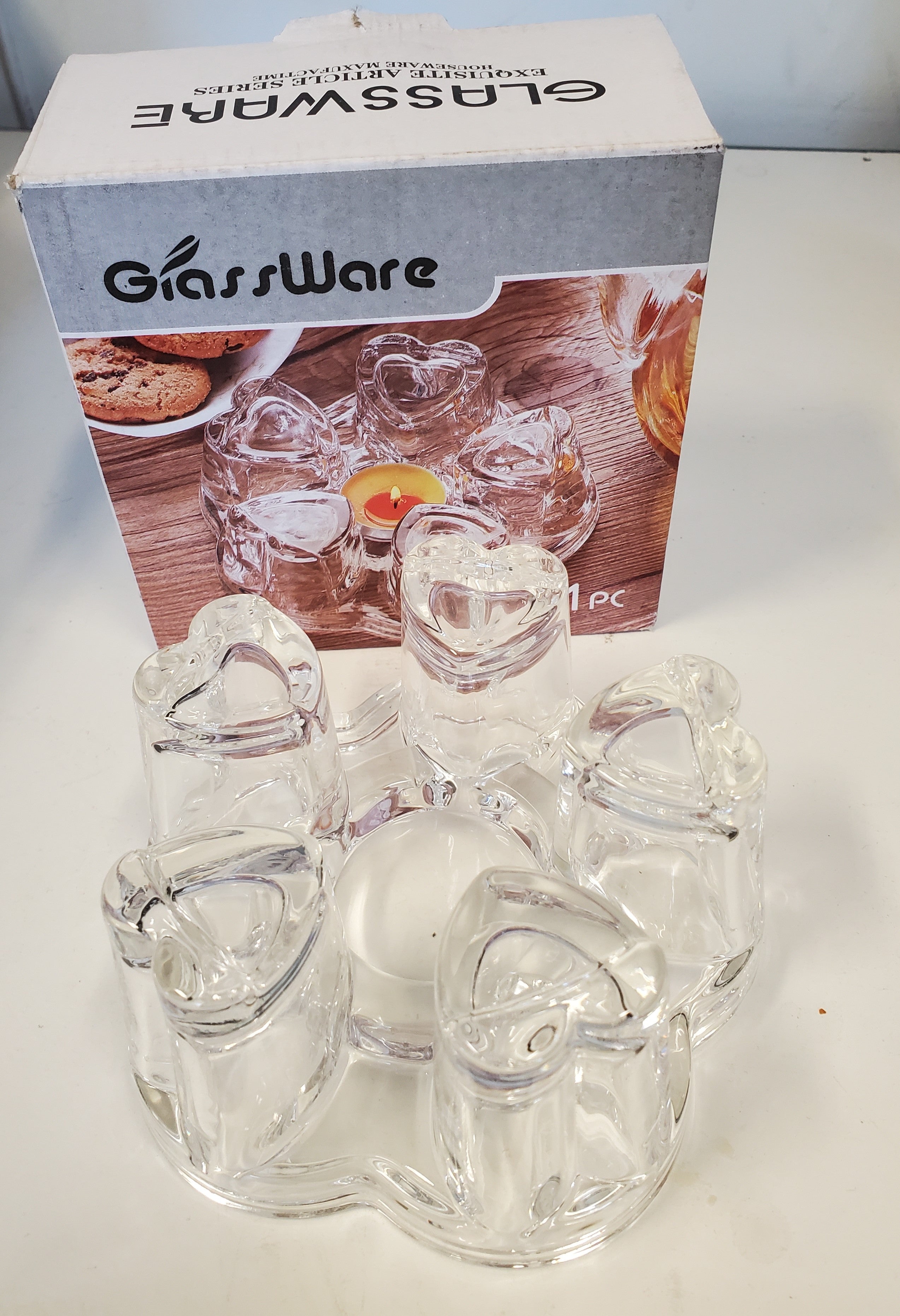 5.25x2 Glass Tea Pot Warmer - Keep Your Tea Warm for Hours - Perfect for Home, Office, and Tea Parties