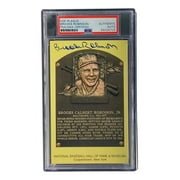 Brooks Robinson Autographed 4x6 Baltimore Orioles Hall of Fame Plaque Card with PSA/DNA Certification 85025725 - Perfect for Baseball Memorabilia Collectors and Sports Fans Display