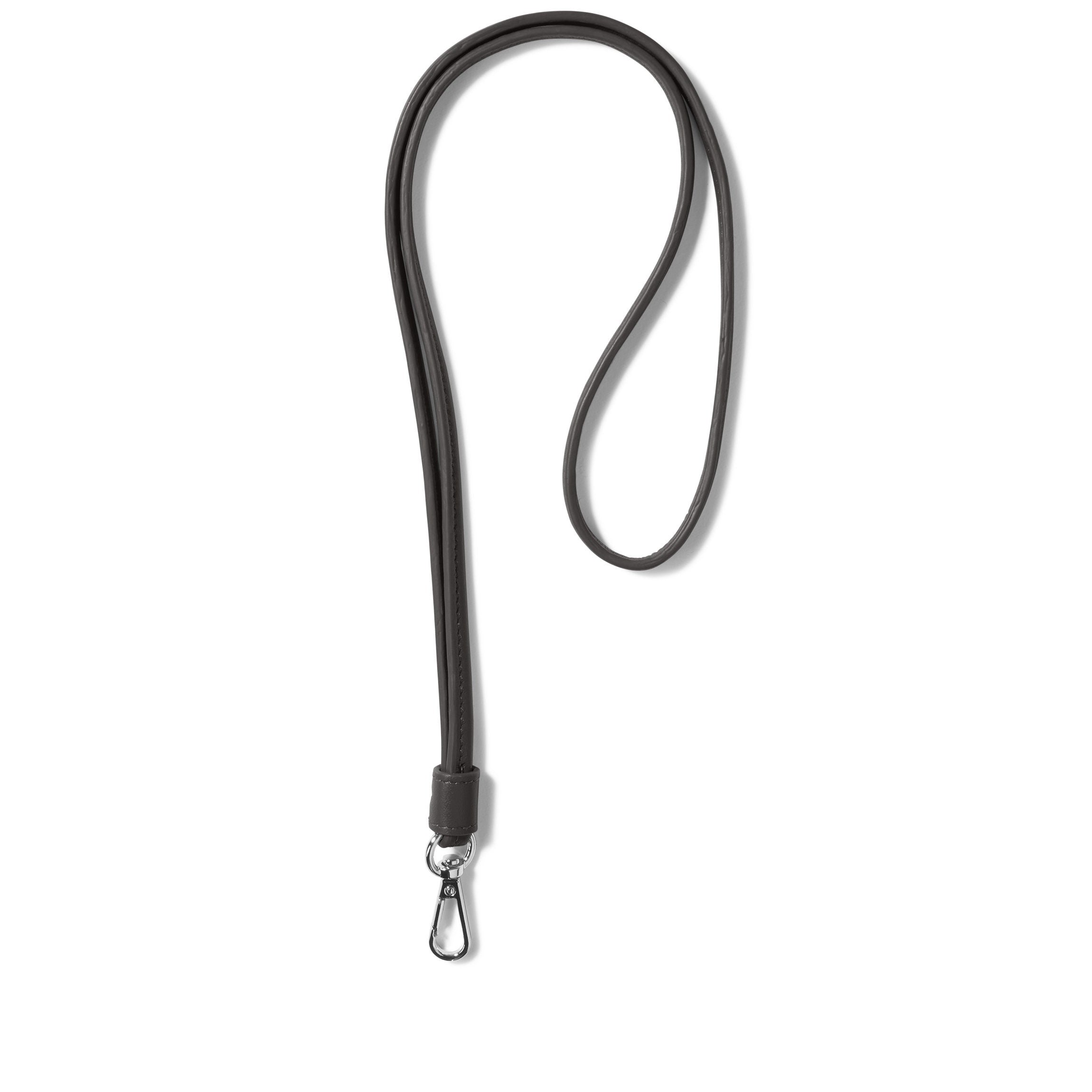 Premium Black Onyx Lanyard with Adjustable Strap - Ideal for ID Badges, Keys, and Event Passes - Perfect for Work, School, and Conferences
