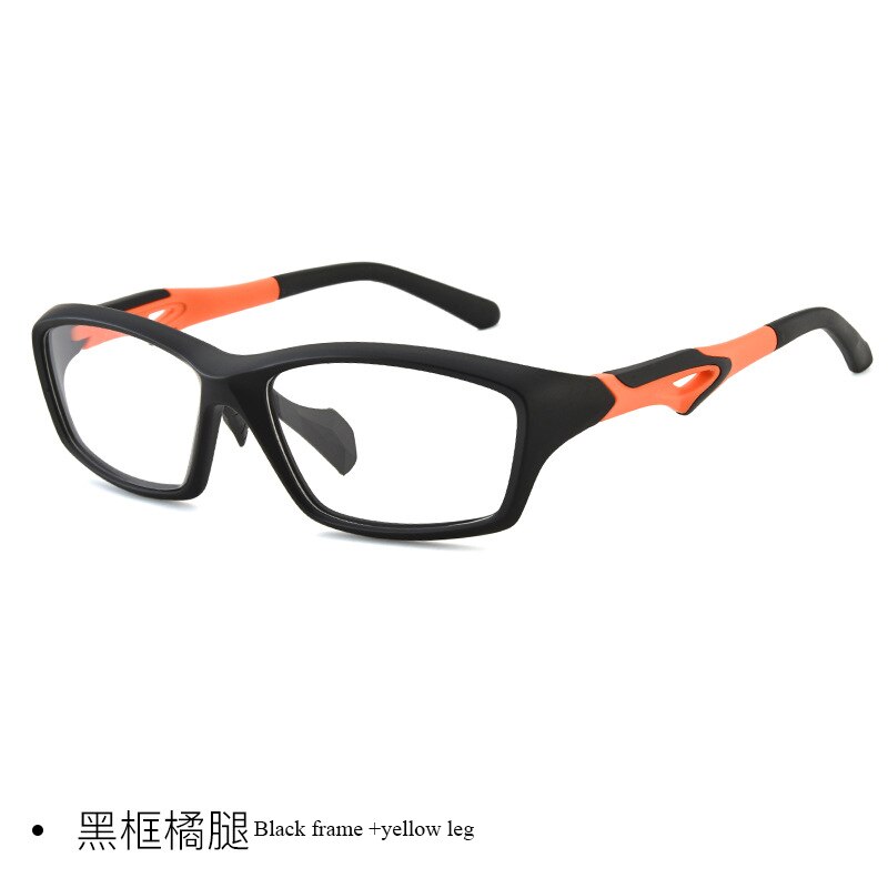 Bclear TR90 Square Full Rim Sport Eyeglasses for Men - Lightweight Durable Frame (Model ZT9233) - Perfect for Running, Cycling & Outdoor Activities