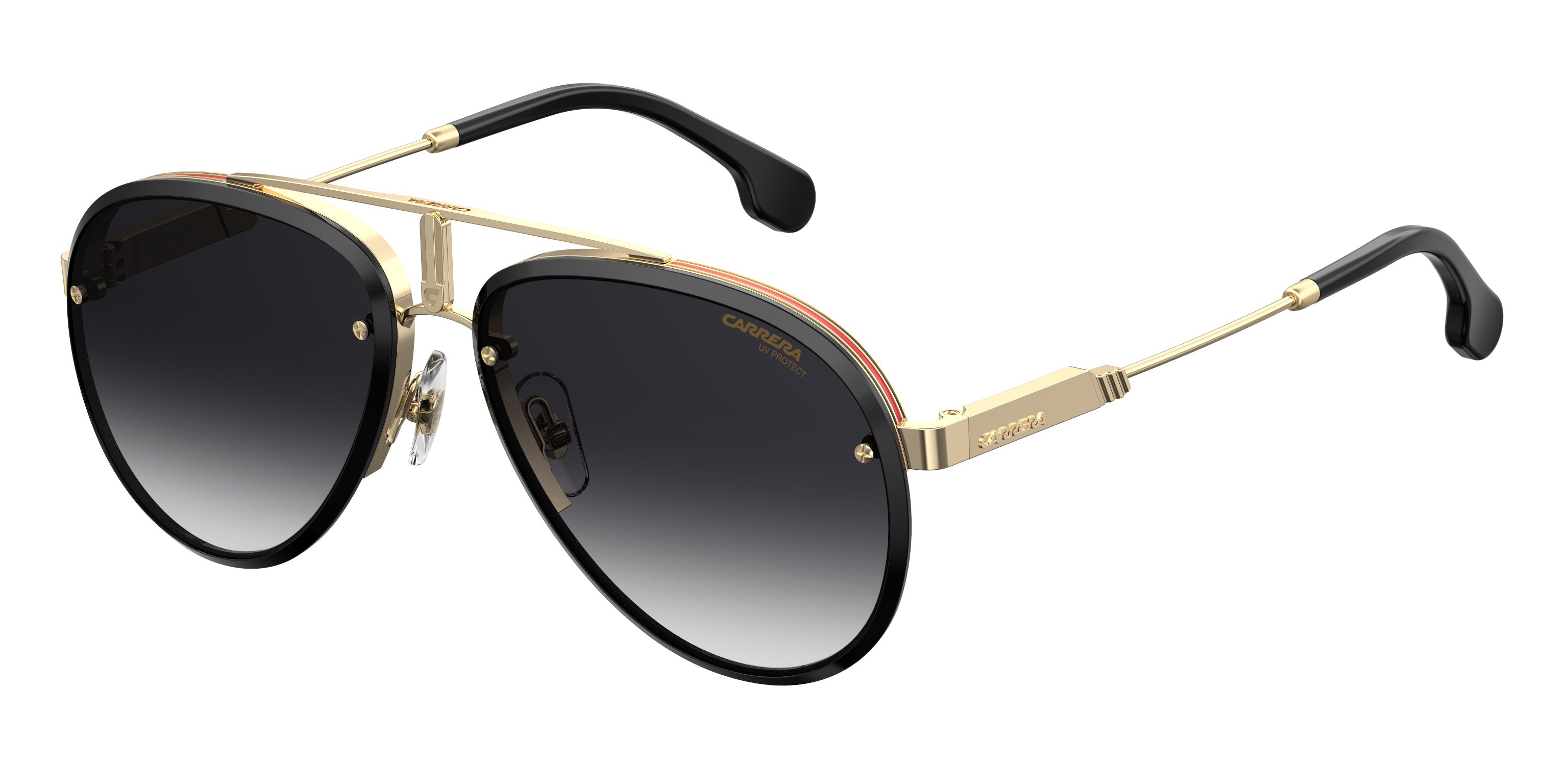 CARRERA CA Glory Unisex Sunglasses - UV Protection Polarized Aviator Sunglasses for Men & Women - Perfect for Driving, Beach, and Outdoor Activities
