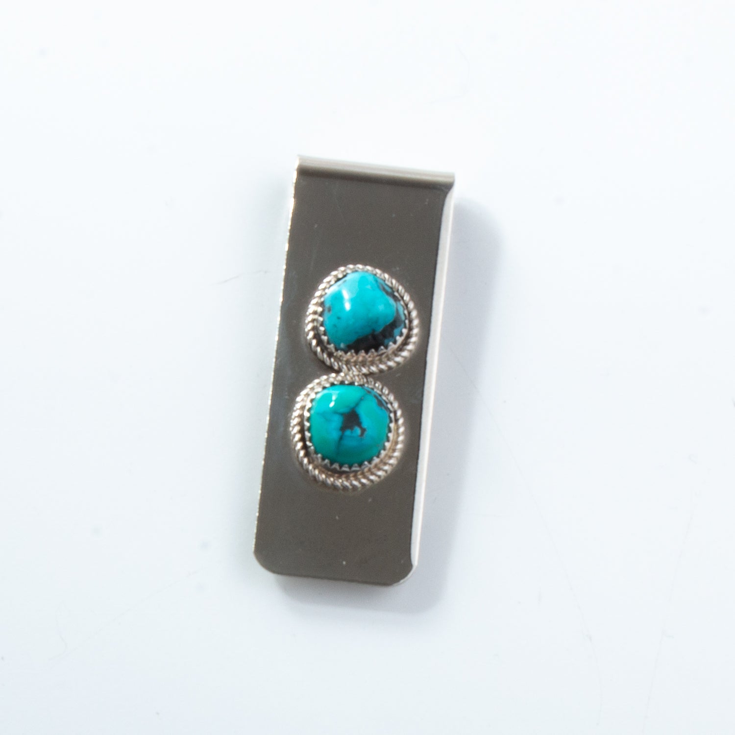 Stylish Turquoise Stone Money Clip - Premium Handmade Silver Bill Holder for Men | Perfect for Gifts, Weddings & Everyday Use