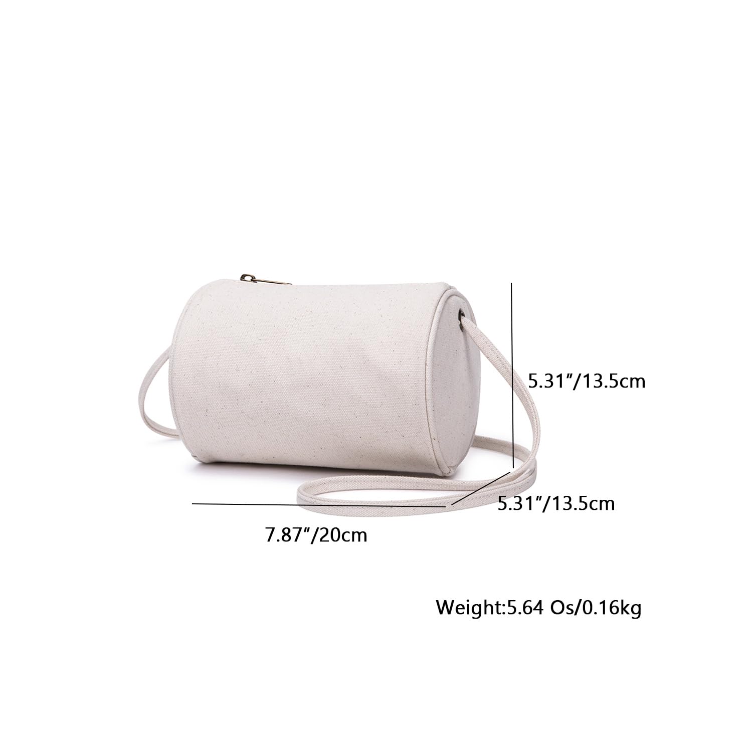 Stylish Women's Casual Cylinder Shape Shoulder Handbag - Trendy & Versatile Crossbody Purse for Work, Travel & Everyday Use