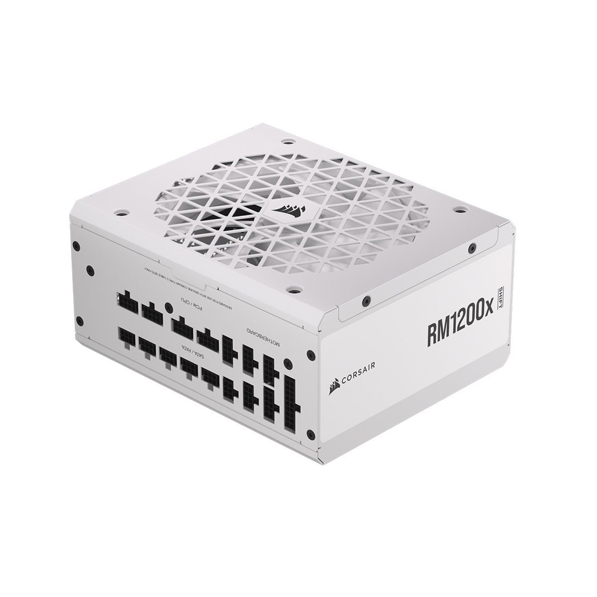 Corsair RM1200x SHIFT 1200W 80 Plus Gold Fully Modular ATX Power Supply (White) - Premium PSU for Gaming PC, Workstation & High-End Builds