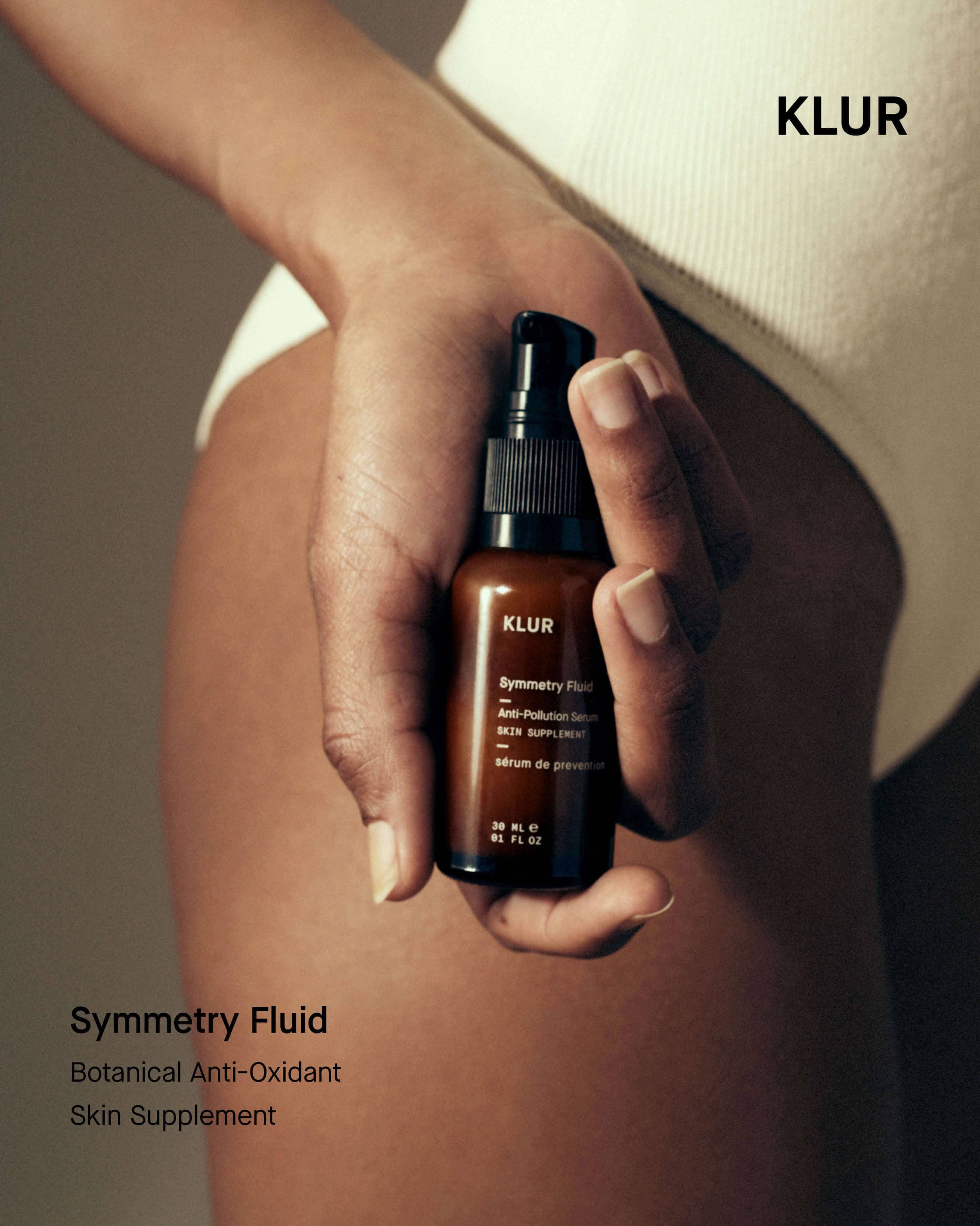 Symmetry Fluid Anti Pollution Serum - Hydrating & Detoxifying Facial Serum for Glowing Skin | Perfect for Daily Use & Urban Environments