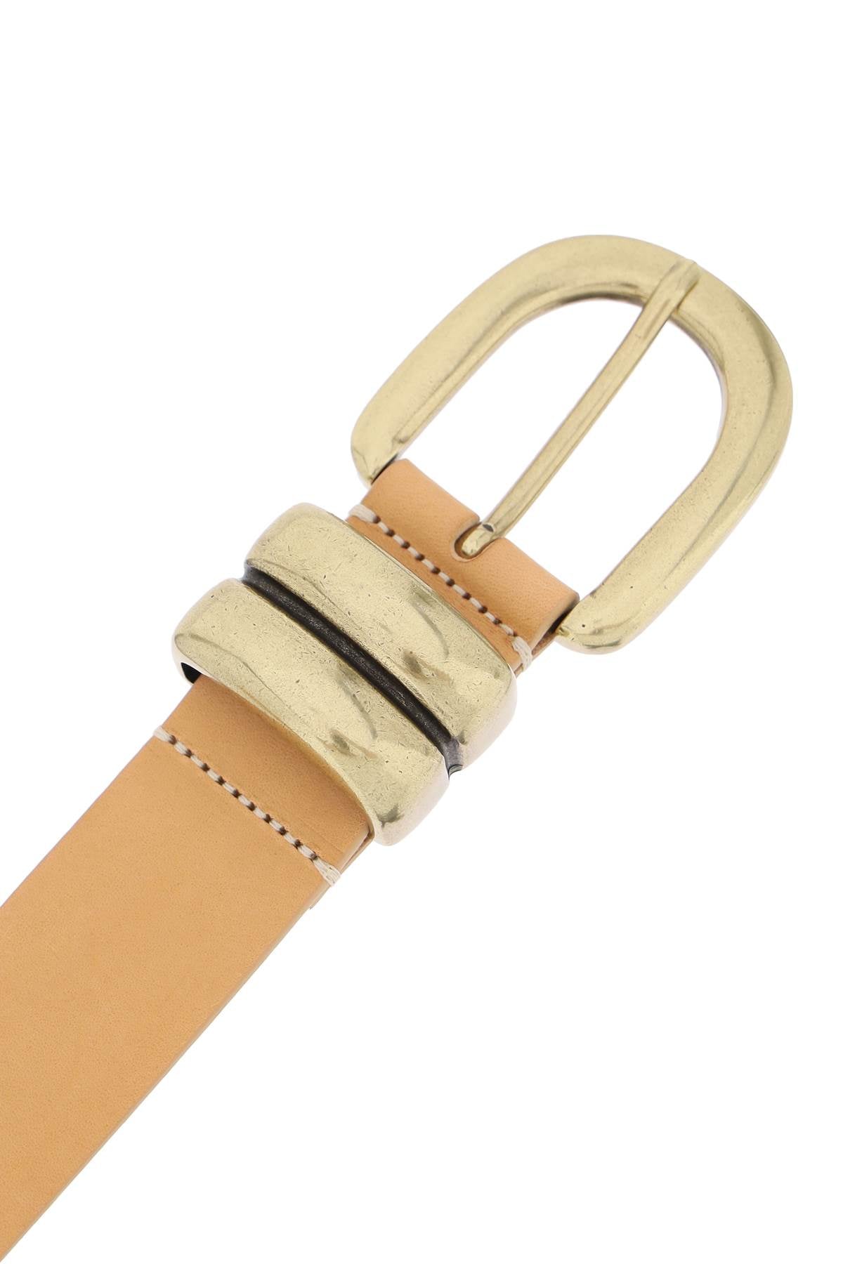 By Malene Birger Zoira Genuine Leather Belt for Women - Stylish Accessory for Dresses, Jeans & Office Wear