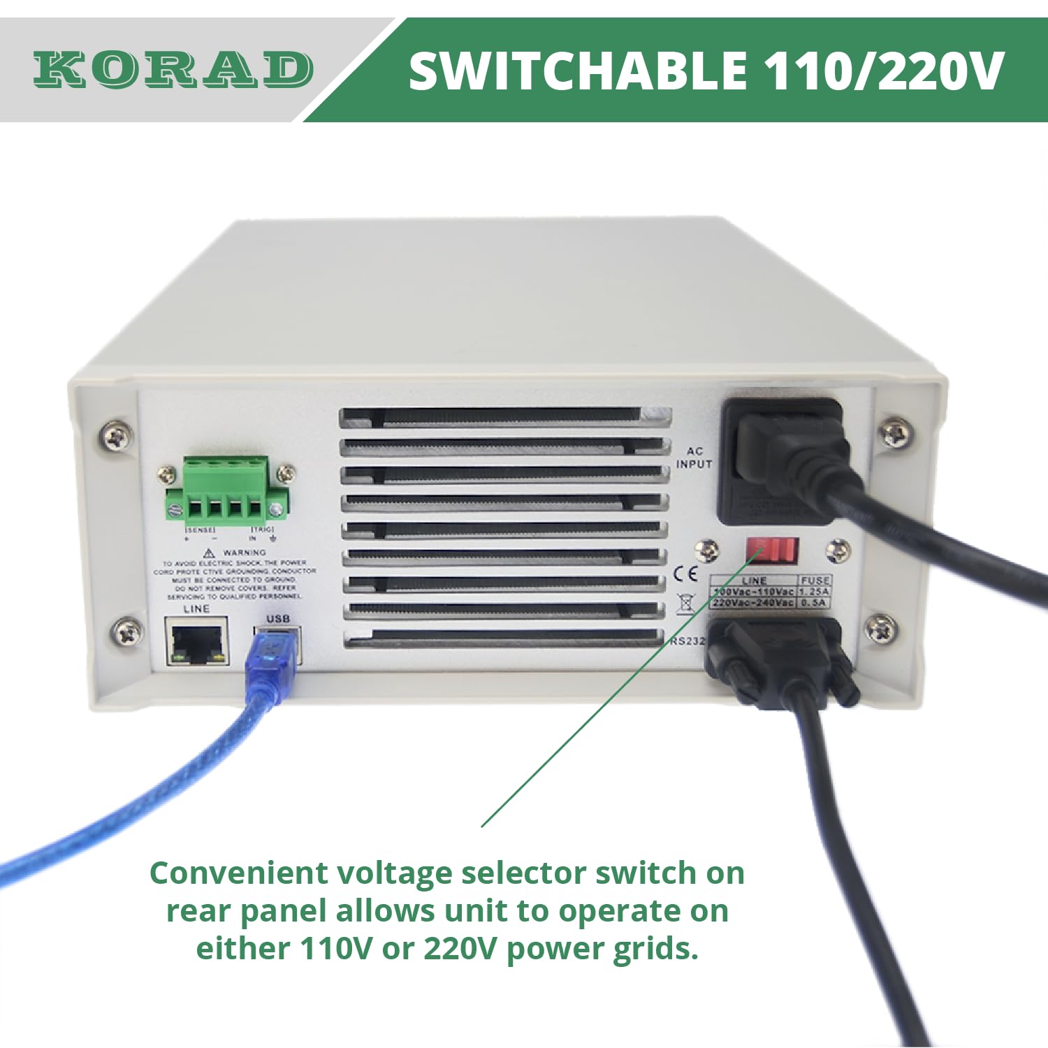 KORAD KEL-103 Programmable DC Electronic Load - 300W Adjustable Power Resistor, Low Ripple DC Load Tester for Circuit Testing, Constant Current Battery Analyzer, Dummy Speaker Simulator | Perfect for Electronics Labs, Power Supply Testing & DIY Projects
