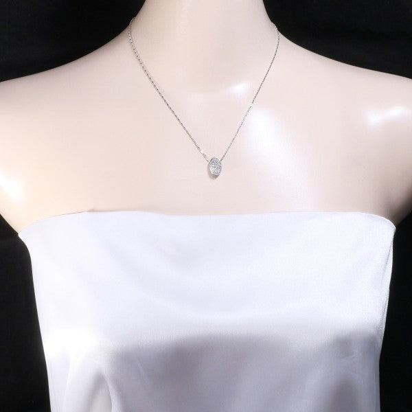 18K White Gold Diamond Necklace for Women - Elegant & Luxurious Jewelry Gift for Anniversary, Wedding, or Special Occasions