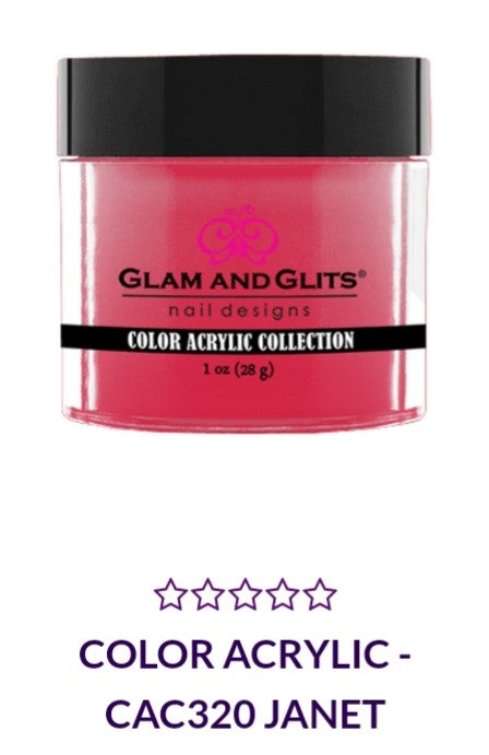 GLAM AND GLITS CA320 Nail Polish - 1 oz Vibrant Color Collection by Janet | Perfect for Salon, Home Manicures & Special Occasions