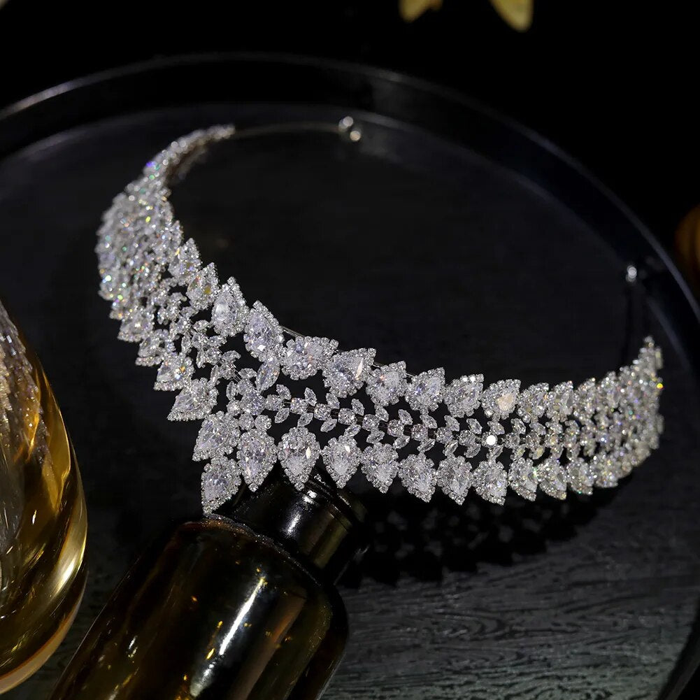 Luxury Bridal Princess Pageant Tiaras & Crowns for Weddings, Prom, Pageants & Special Occasions – Elegant Rhinestone Hair Accessories