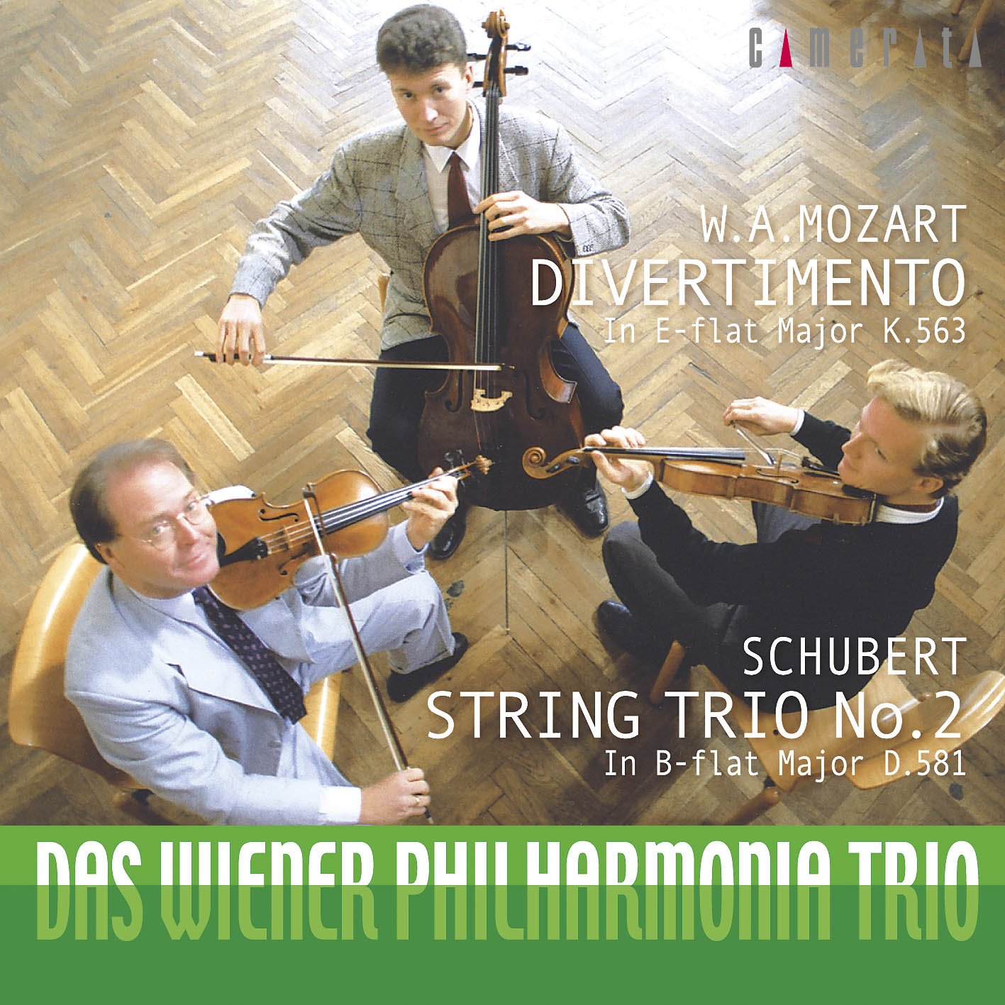 Mozart Divertimento & Schubert String Trio No. 2 - Classical Music CD for Relaxation, Study & Dinner Ambience