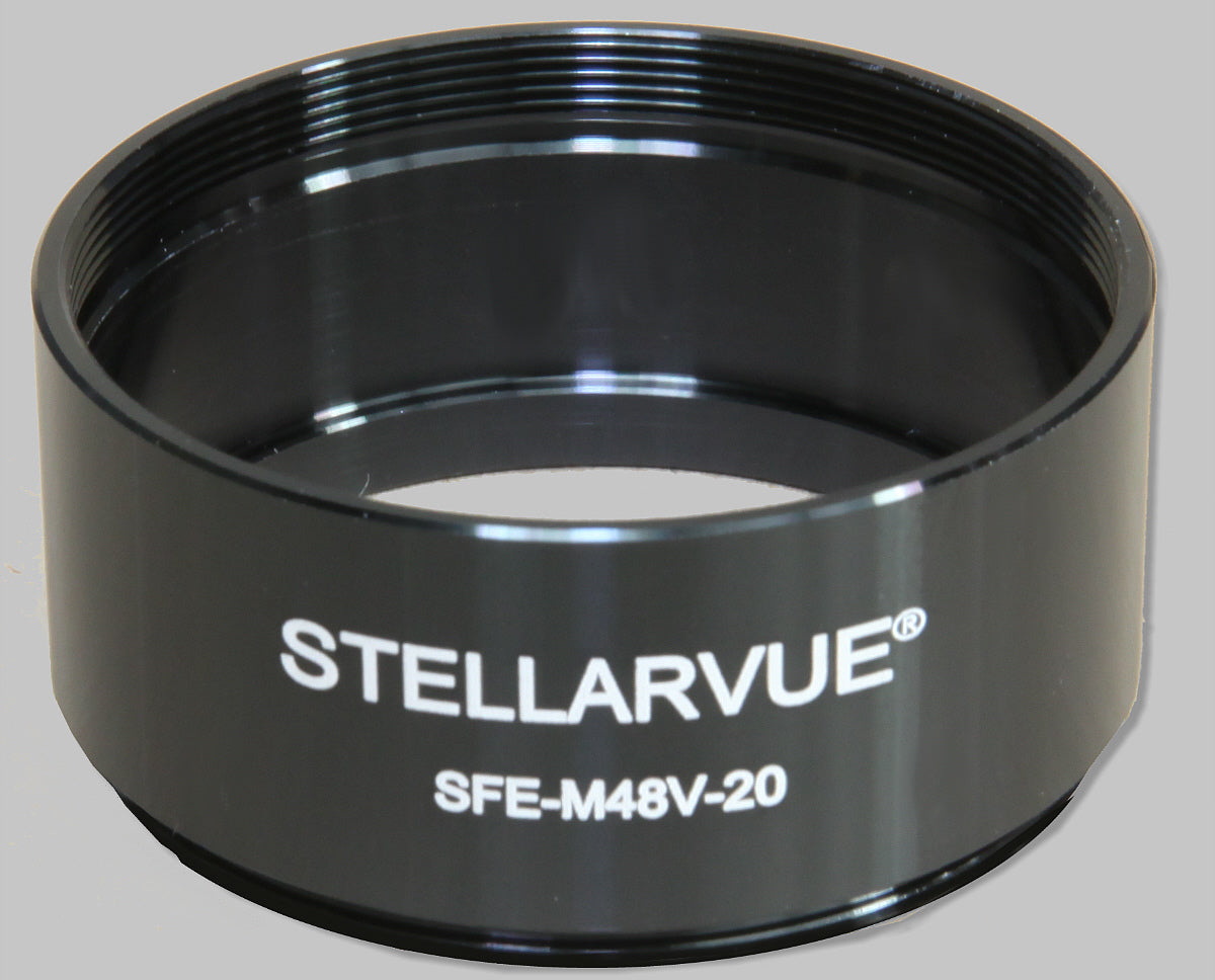 20mm Long 48mm Extension Tube (SFE M48 020) - Macro Photography Accessory for DSLR Cameras - Perfect for Close-Up Shots of Jewelry, Insects & Small Objects