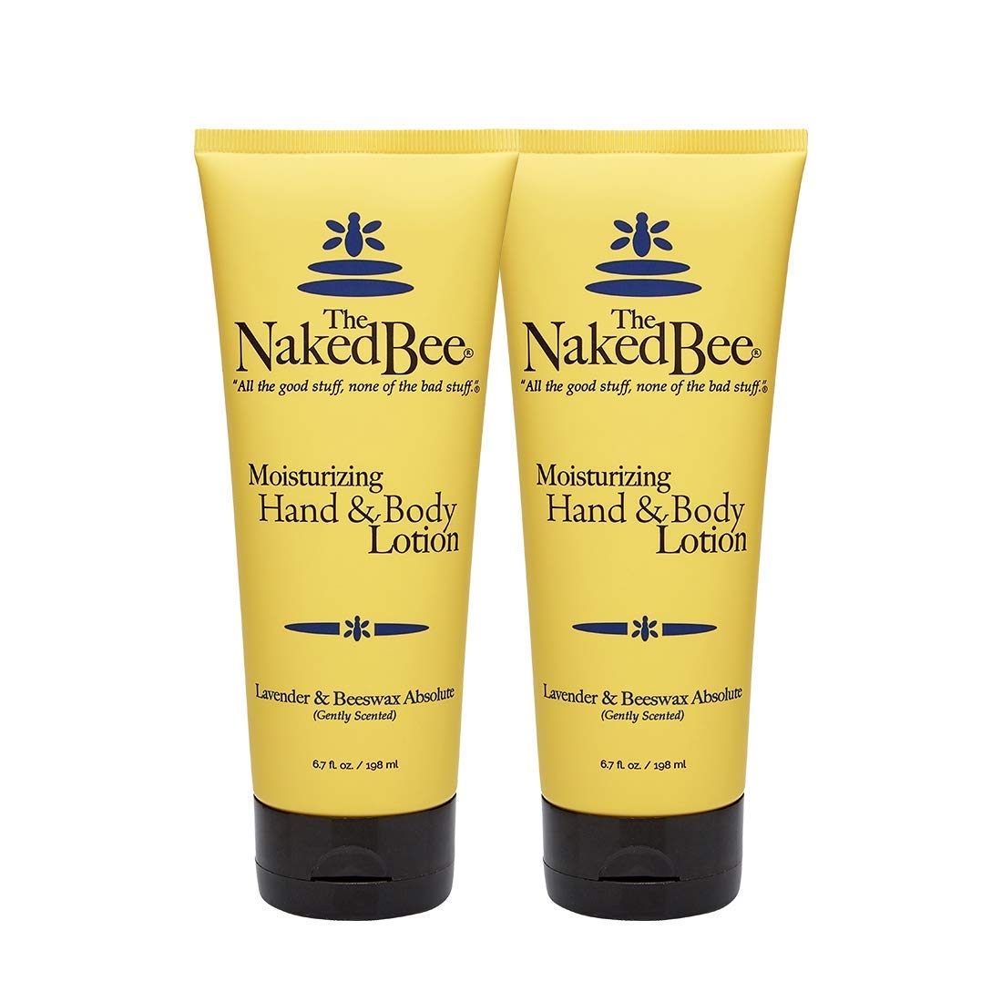 The Naked Bee Moisturizing Hand & Body Lotion Trio Set - Nag Champa Sandalwood, Lavender Beeswax & Jasmine Honey (8oz + 6.7oz) | Hydrating Natural Skincare for Dry Skin | Perfect for Daily Use, Spa Days & Gift Sets