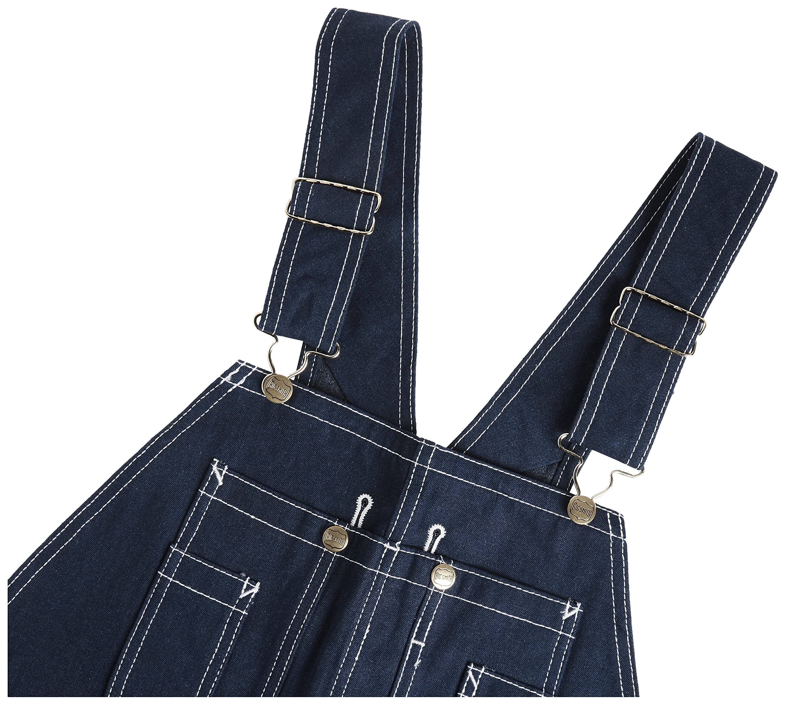 Men's Big Smith Rigid Bib Overalls - Durable Workwear Coveralls in 52x32 Size - Perfect for Construction, Farming & Outdoor Labor