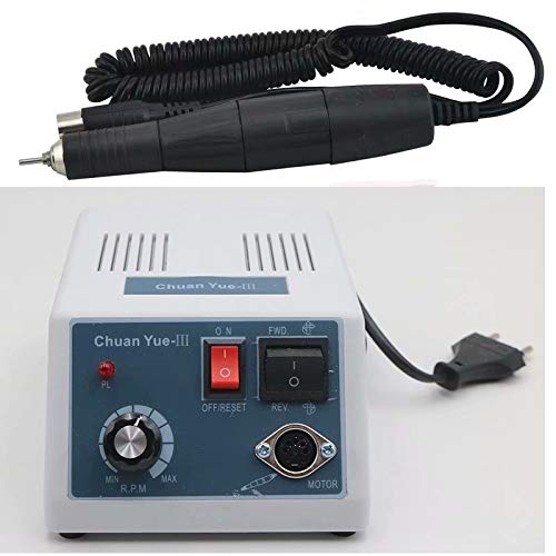 Portable Micromotor Drill Machine - High-Speed Micro Motor Grinding Tool for Dental, Nail Art & Jewelry Making | Professional Precision Equipment for DIY Crafts & Small Repairs