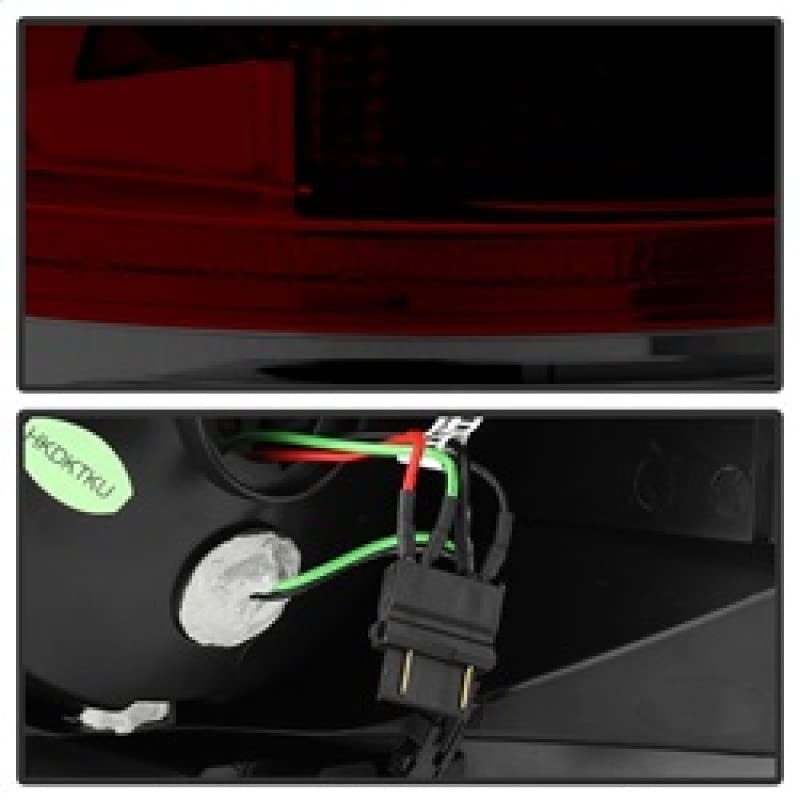 Spyder Auto 5029614 LED Tail Lights - Red/Smoked Lens - Compatible with Select Car Models - Enhance Style & Night Visibility for Sedans, Coupes & Trucks