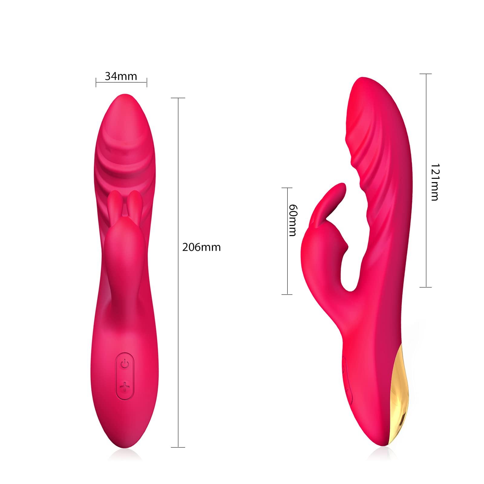 12 Speed Waterproof Clitoral Sucking Vibrator with Remote Control - Rechargeable G Spot & Clitoris Stimulator for Women & Couples - Perfect for Solo Play, Foreplay & Long Distance Relationships
