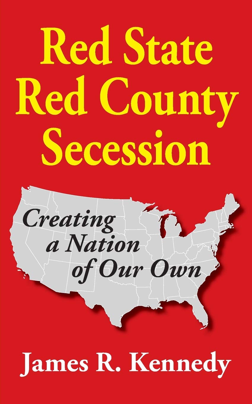 Red State - Red County Secession T-Shirt | Patriotic American Political Apparel for Men & Women | Perfect for Protests, Rallies & Conservative Events