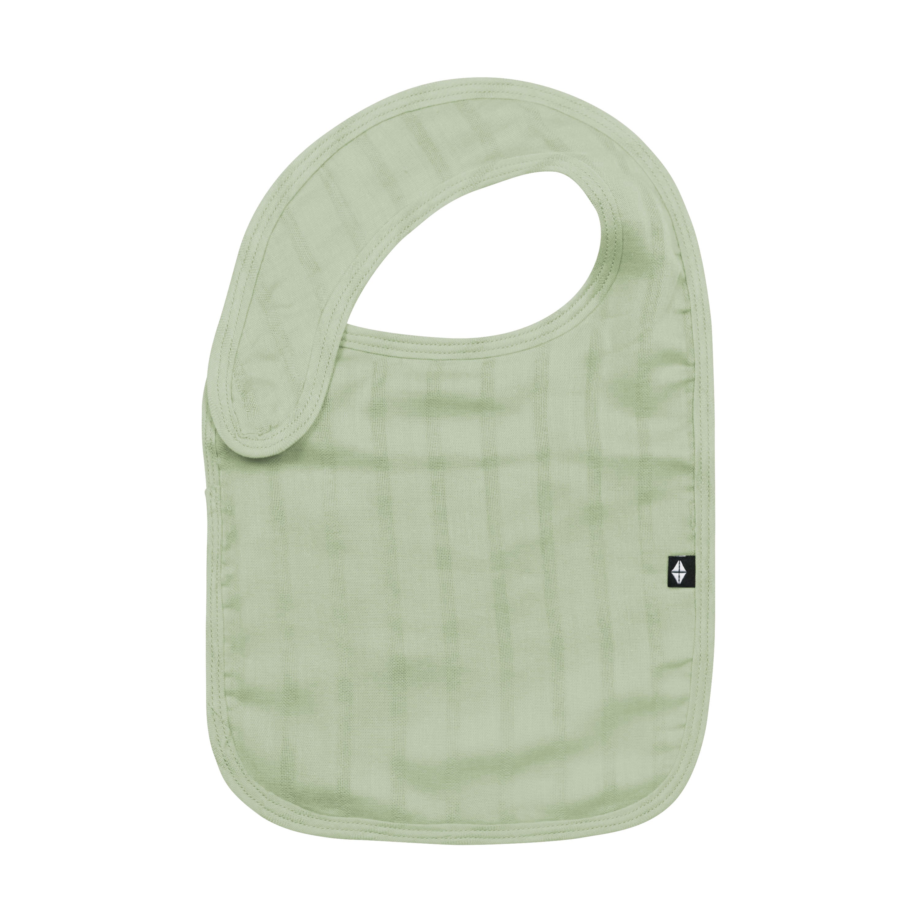 Organic Bamboo Muslin Baby Bib with Jojoba Oil - Soft, Absorbent & Eco-Friendly for Mealtime, Drooling & Messy Play