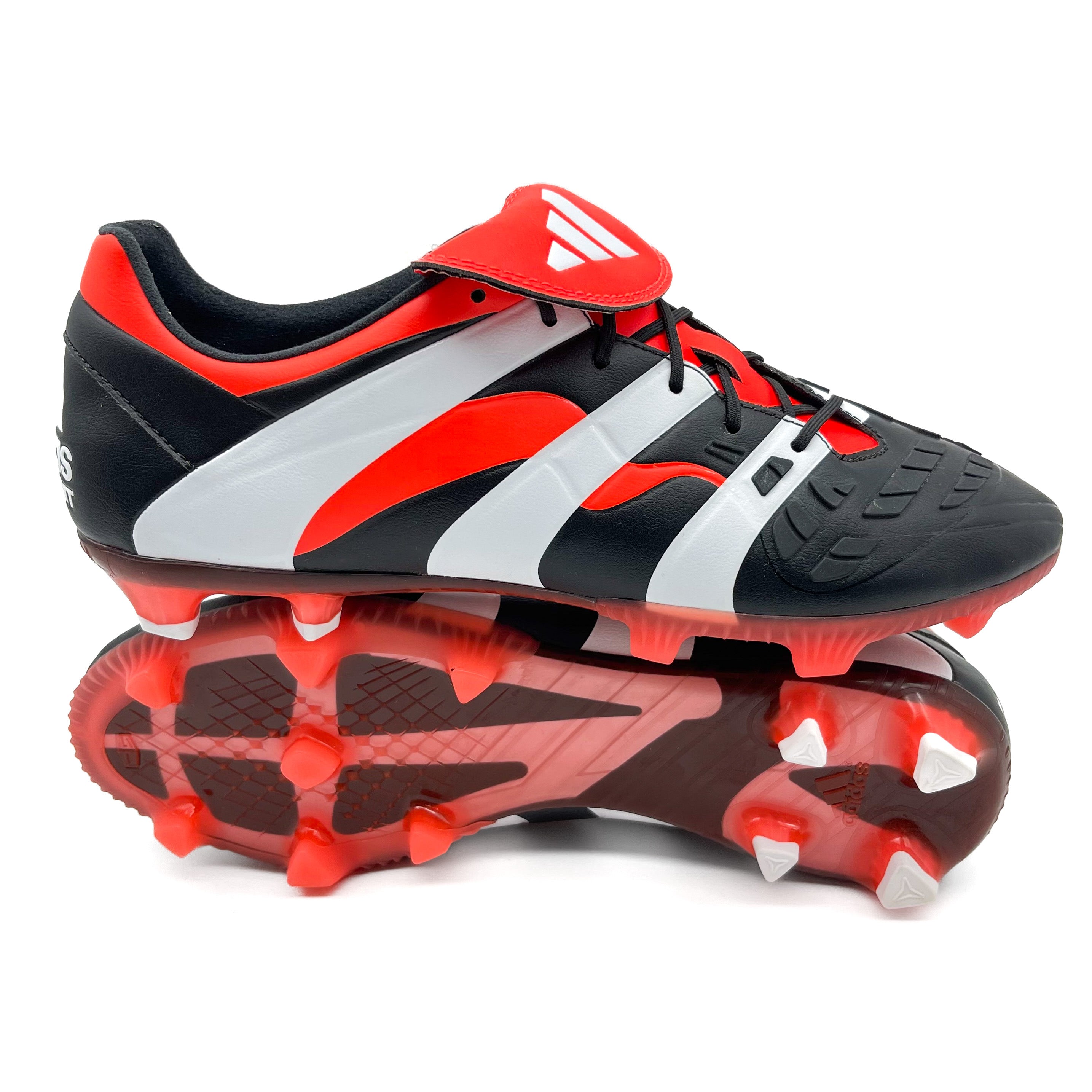 Adidas Predator Accelerator FG Soccer Cleats - Men's Football Shoes for Firm Ground - Classic Remake for Training & Matches