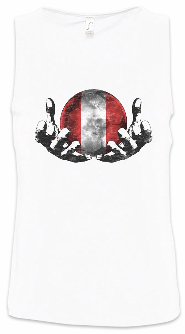 Urban Backwoods Peru Football Magic Ball Men's Tank Top Vest - Breathable Gym Shirt for Workout & Training - Perfect for Soccer, Fitness & Casual Wear