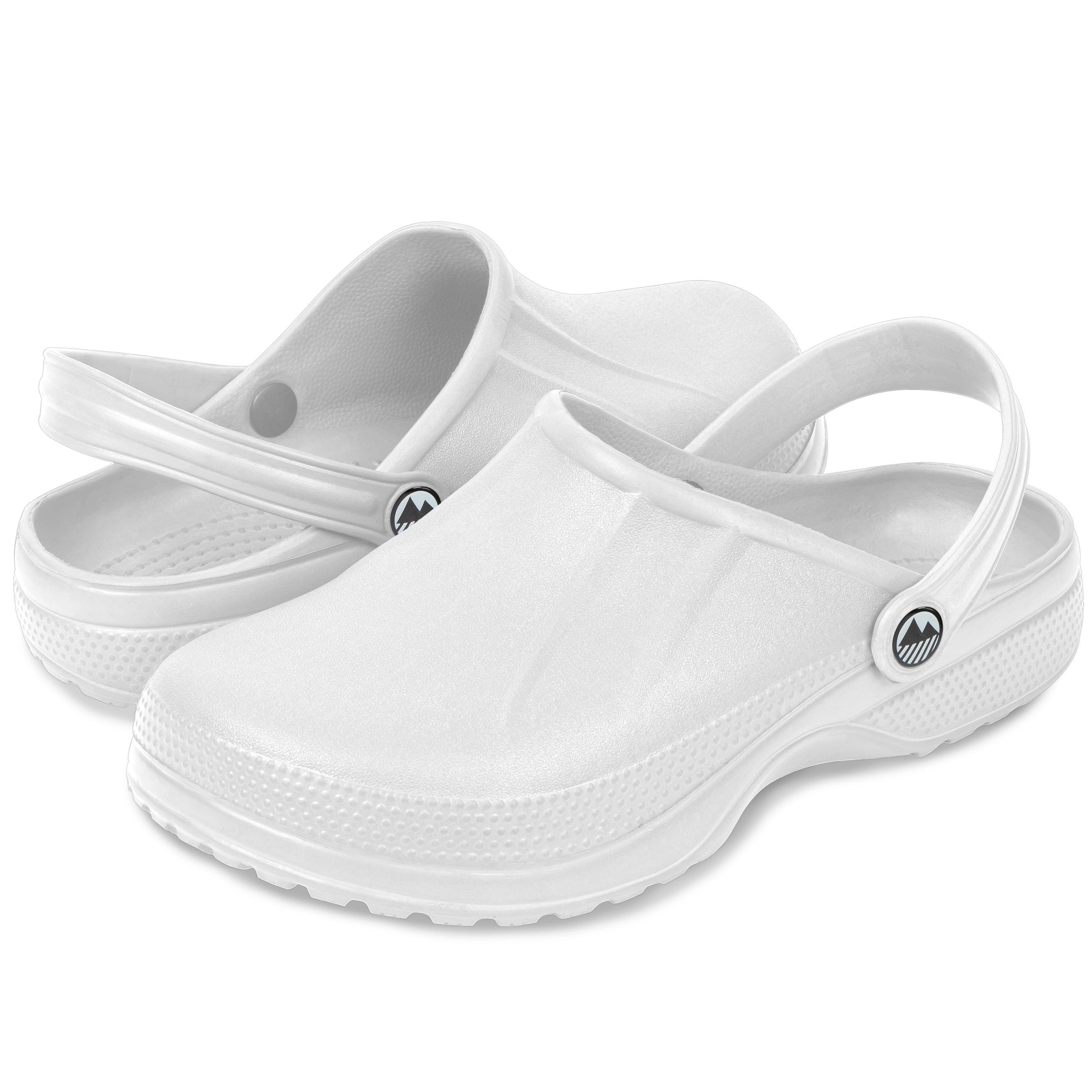 Men's Allonby Classic Garden Clogs - Wide Fit Comfortable Slip-On Shoes for Outdoor Work, Gardening & Beach Use