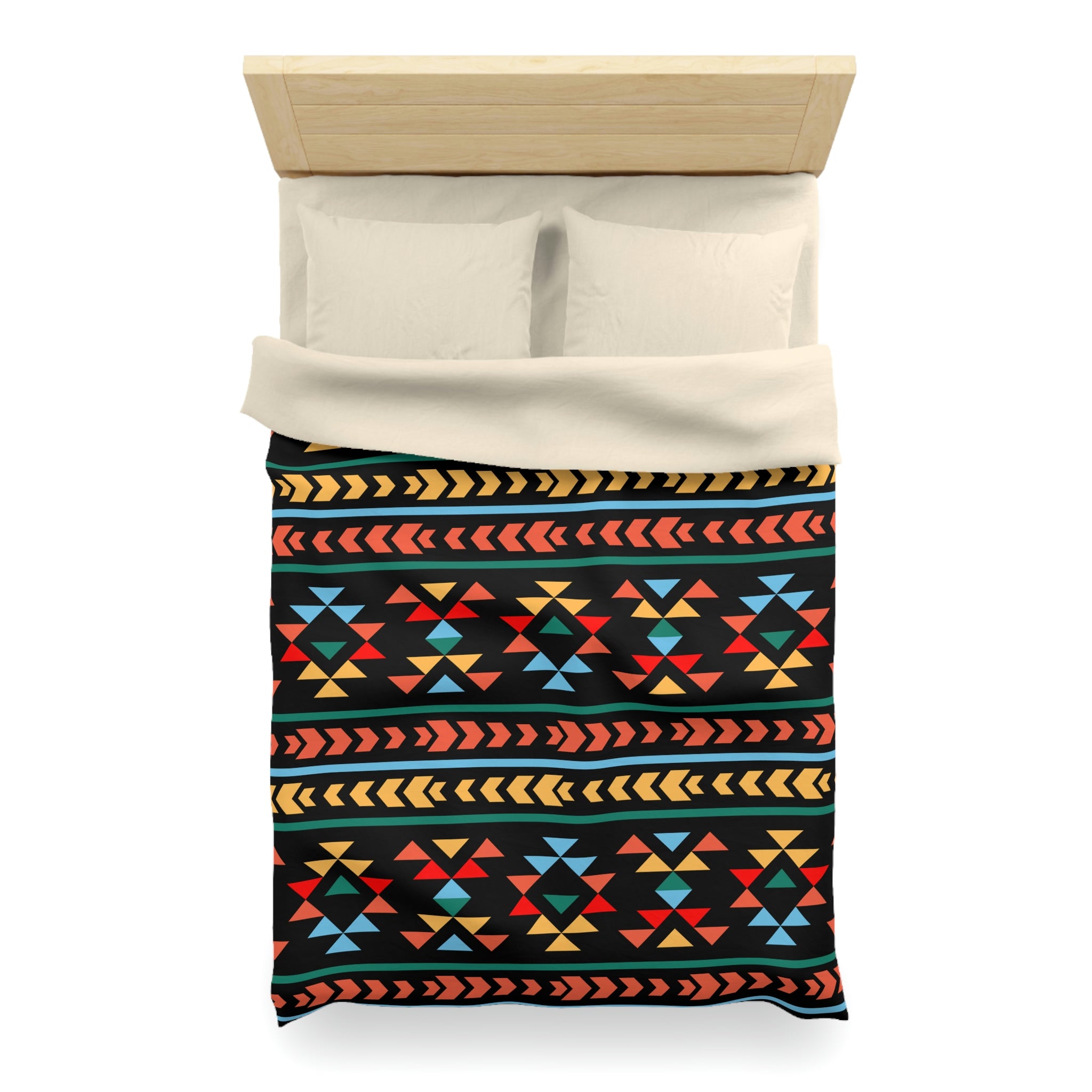 Southwestern Night Canyon Print Duvet Cover - Soft Microfiber Bedding Set in 3 Sizes (Twin/Queen/King) for Cozy Bedroom Decor & Southwestern Style Home
