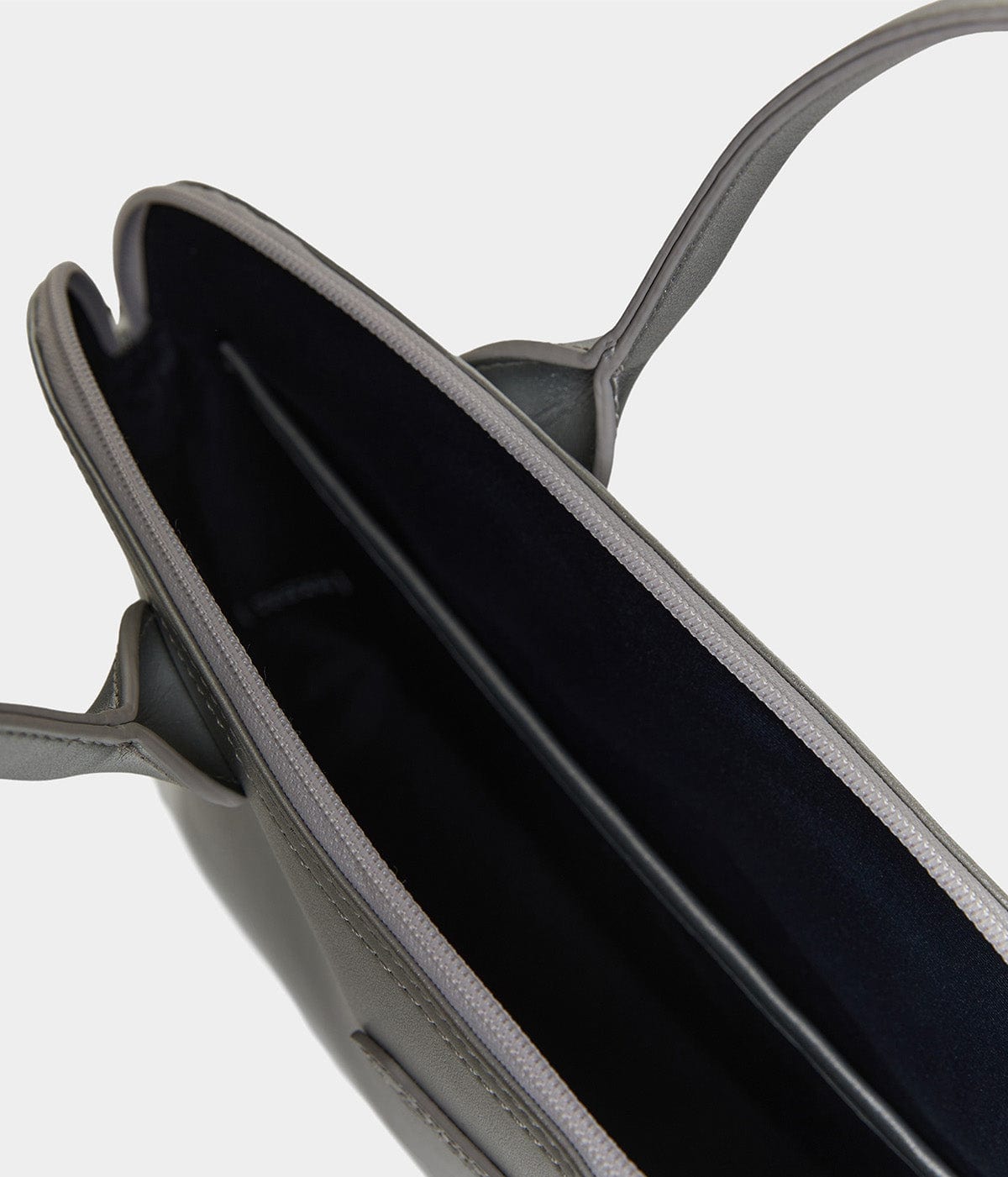 Vegan Apple Leather Briefcase for Women & Men - Eco-Friendly Silver Business Bag | Perfect for Office, Work, Travel & Professional Meetings