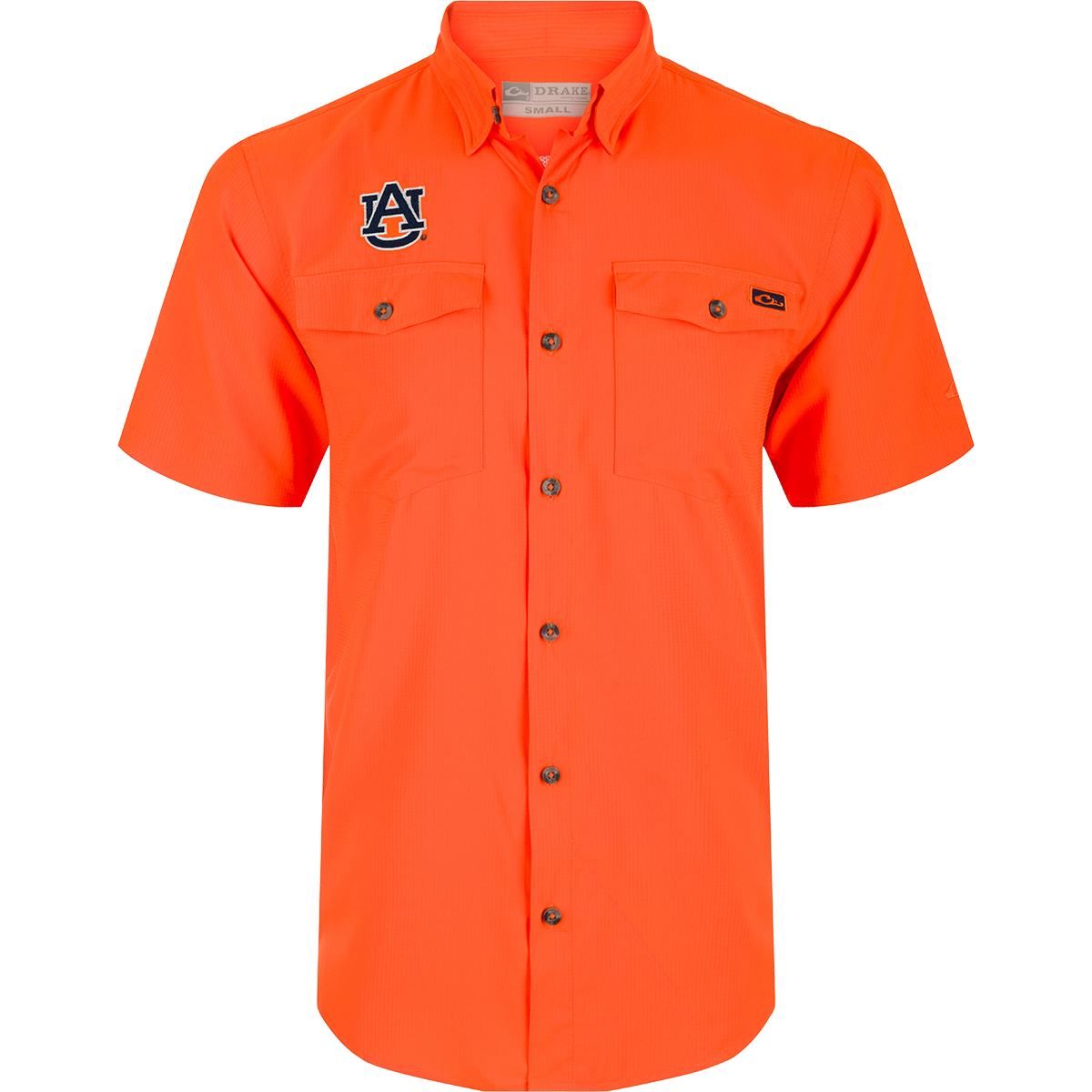 Auburn Fraternity Dobby Short Sleeve Shirt for Men - Comfortable Cotton College Greek Life Apparel for Parties, Campus Wear & Casual Outfits