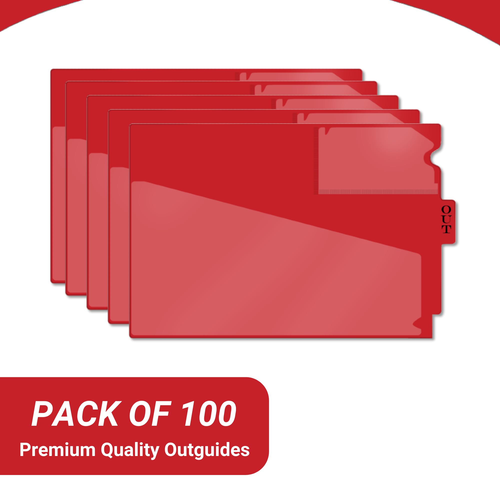 Doctor Stuff - Vinyl File Folders with Center Tab, Diagonal Cut Front Pocket & Top Slip Pocket, Letter Size 9