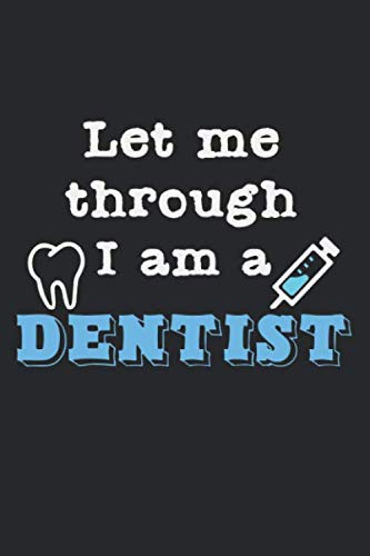 Funny Dentist Notebook - A5 Size 6x9 Inches, 120 Lined Pages - Perfect Gift for Dental Students & Professionals - Great for Notes, Journals & Office Use