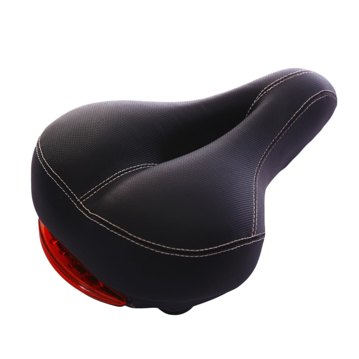 **BESPORTBLE Comfortable Mountain Bike Seat Cushion - Padded MTB Saddle for Enhanced Riding Comfort, Black Wide Gel Liner - Perfect for Long-Distance Cycling, Trail Riding & Commuting**