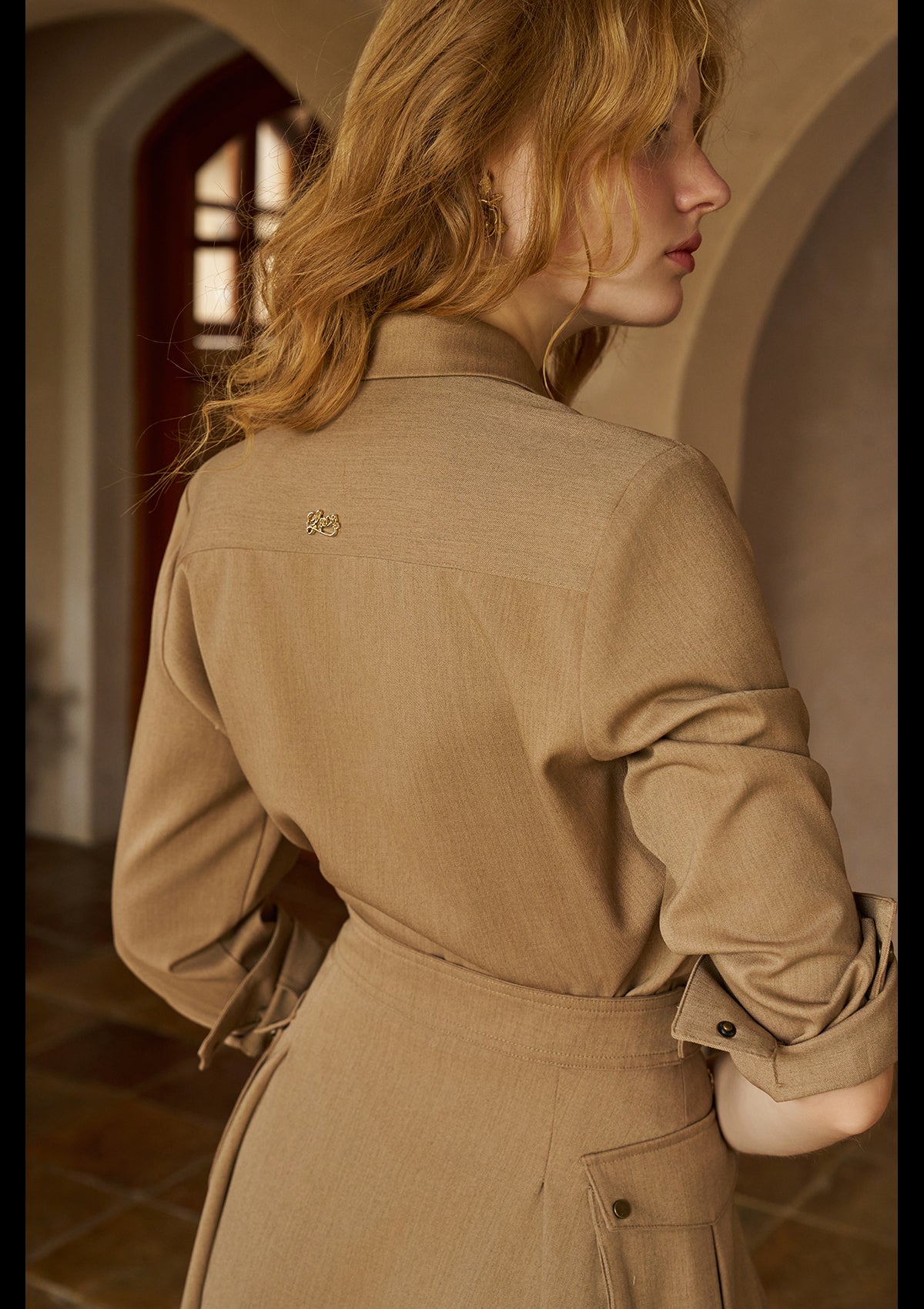 Autumn Whisper Coat - Women's Warm Long Trench Coat with Belt for Fall & Winter | Perfect for Office, Dating & Outdoor Activities