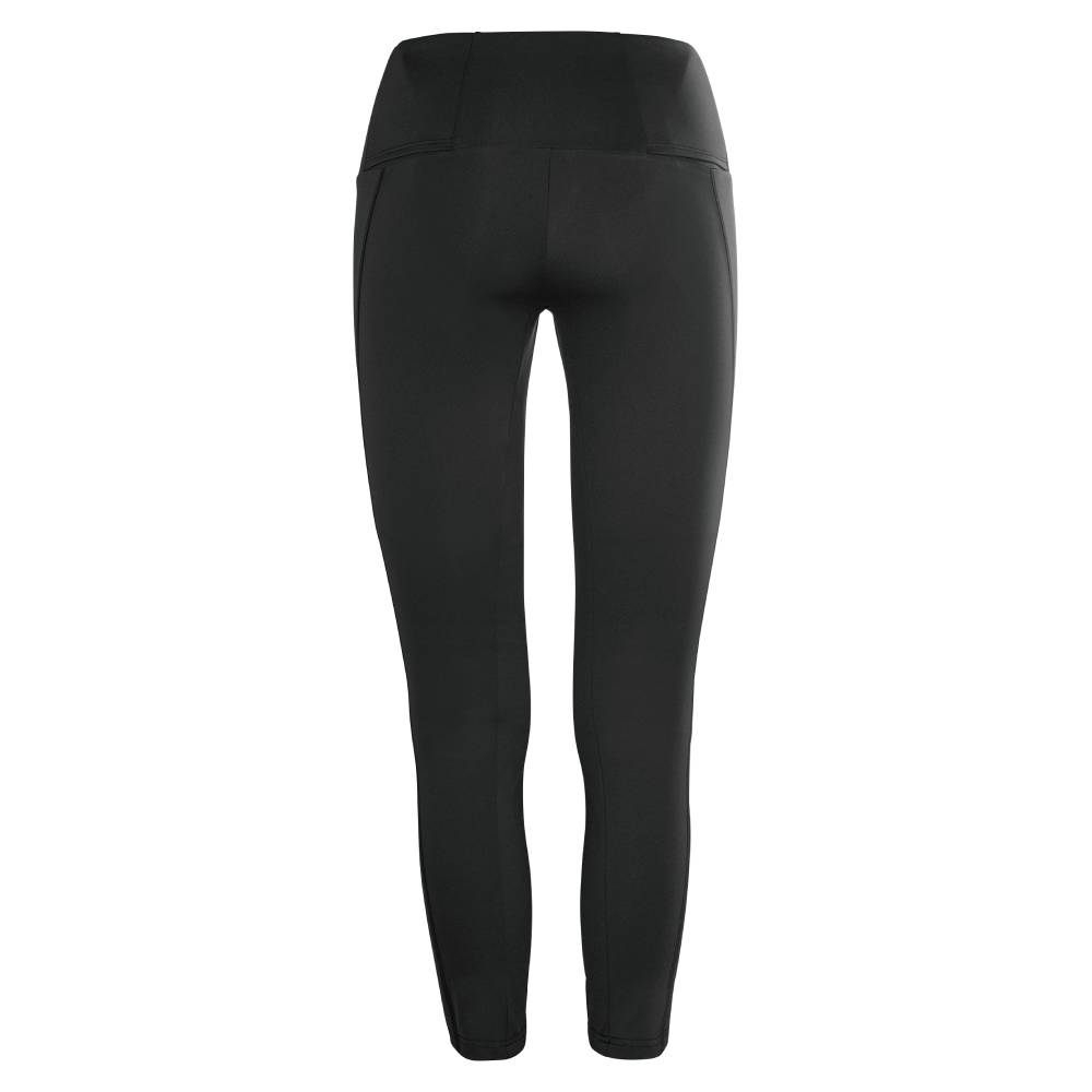 Babolat Women's 7/8 High Waist Yoga Leggings - Black - Moisture Wicking & Stretchy Workout Pants for Running, Gym & Lounge Wear