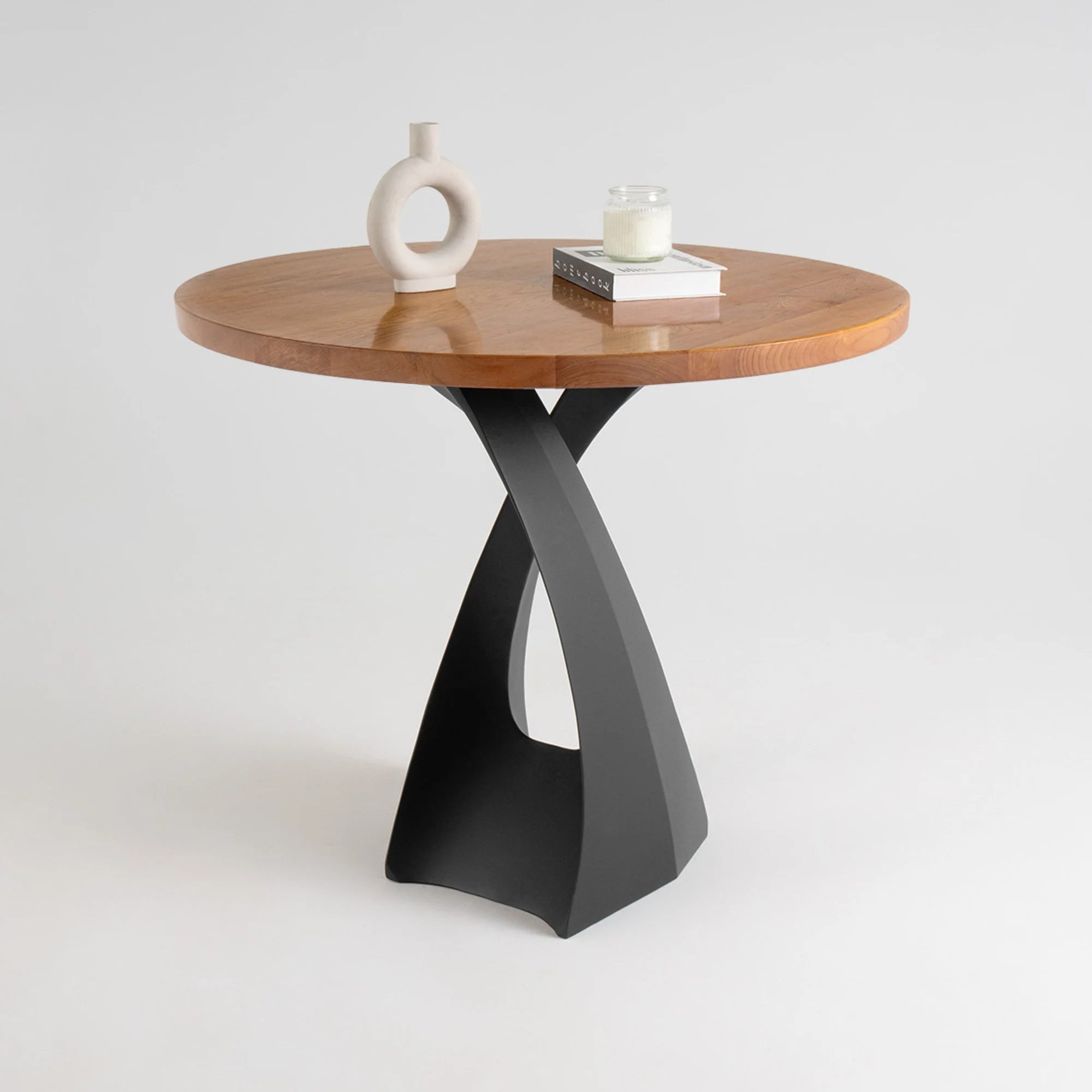 Mid Century Modern Counter Table Base 610B Tulipe 34H - Stylish Bar & Kitchen Island Support for Home & Restaurant Use