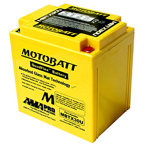 MotoBatt AGM Battery Replacement for Harley Davidson CVO FLH Touring 1803CC (2010-2012) - High-Performance Motorcycle Battery for Long Rides & Heavy-Duty Use
