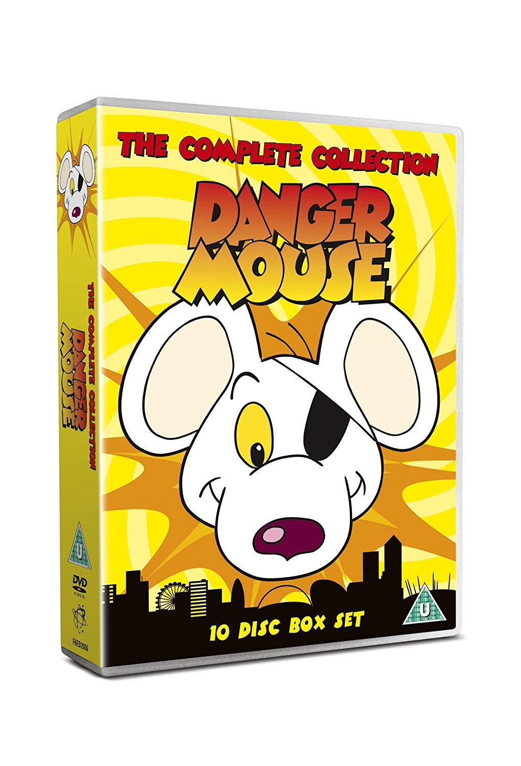 Danger Mouse - The Complete Collection DVD Set | Classic British Animated Series | Perfect for Kids & Family Entertainment, Birthday Gifts, and Nostalgic Viewing